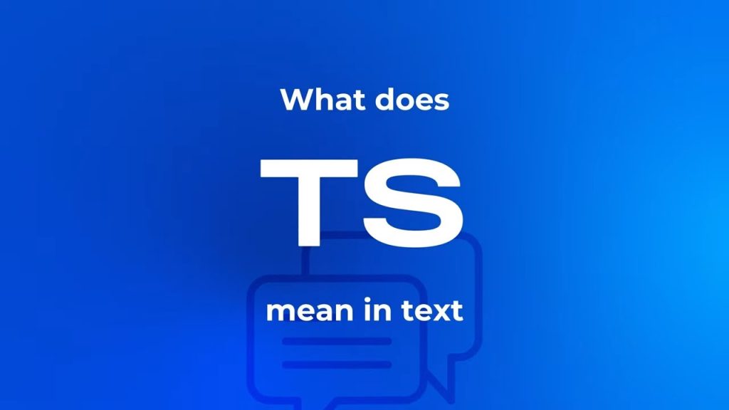 Ts Mean in Text